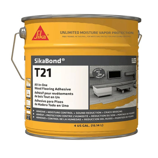 Sika - Sikabond-T21 All-In-One Polyurethane Adhesive - 15.4 L (4 US gal)