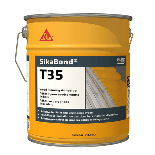 Sika - Sikabond T35 Polyurethane Adhesive for Wood Flooring - 18.9 L (5 US gal)