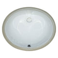 MSI - Porcelain Sinks - Oval 1512 - White