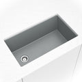 MSI - Stainless Steel Sinks - Single Bowl Sink 3119 - Grey Quartz
