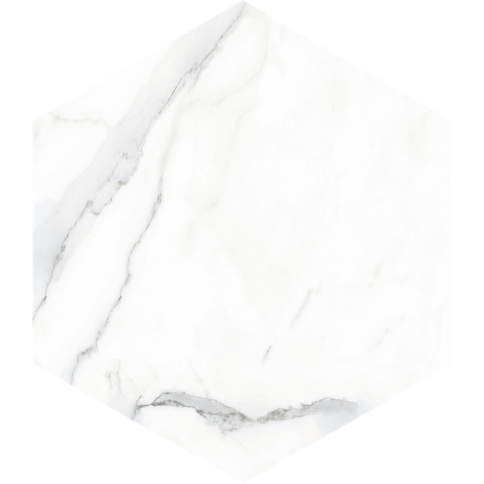 OLYMPIA TILE + STONE - Apini Series - Porcelain Tile - Grey - 9" x 10"