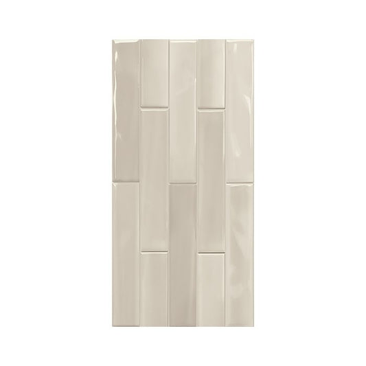 OLYMPIA TILE + STONE - Shadebrick Series - Glazed Wall Tile - Taupe - 3" x 12"
