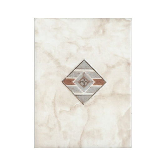 OLYMPIA TILE + STONE - Alba Series - Glazed Wall Tile - Taupe - 6" x 8"