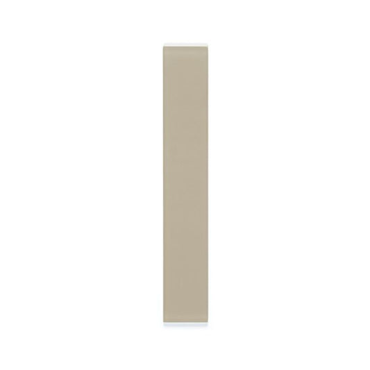 OLYMPIA TILE + STONE - 3D - Glass Tile - D Taupe Wet - 2" x 12"