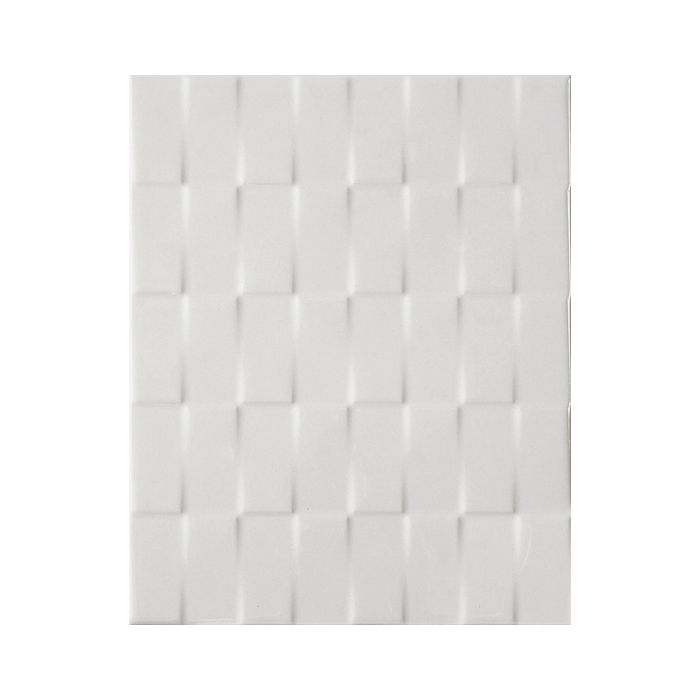 OLYMPIA TILE + STONE - Uniwall & Weave Series - Glazed Wall Tile - Tender Grey Weave - 8" x 10"