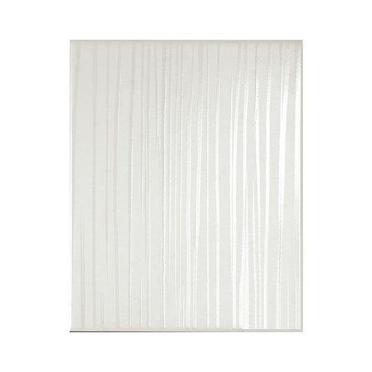 OLYMPIA TILE + STONE - Reflection Series - Glazed Wall Tile - White - 6" x 8"