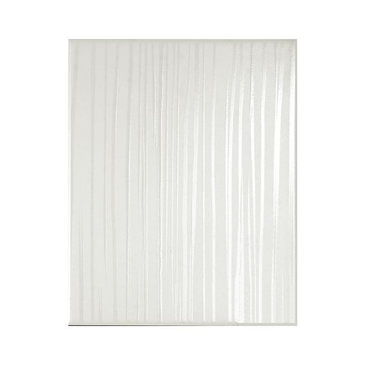 OLYMPIA TILE + STONE - Reflection Series - Glazed Wall Tile - White - 8" x 10"