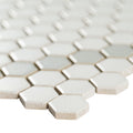 MSI - Domino Collection - White And Gray Hive Pattern Matte - 1"