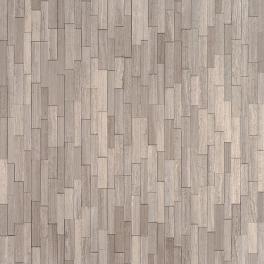 MSI - RockMount™ Stacked Stone M Series Panels - White Oak 3D Mini - 4.5" x 16"