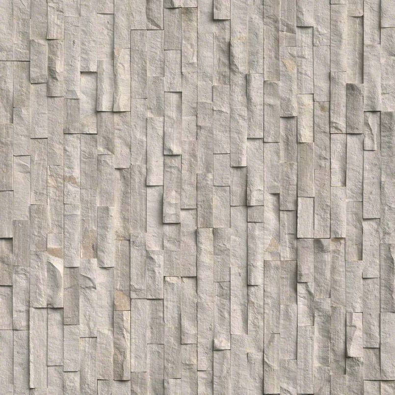MSI - White Oak Multi Splitface Corner - Tile - 6" x 18"