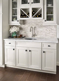 MSI - Stacked Stone Collection - White Quarry Splitface Interlocking - Wall Tile