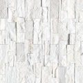 MSI - XL RockMount™ Stacked Stone Panels - Arctic White - 9" x 24"