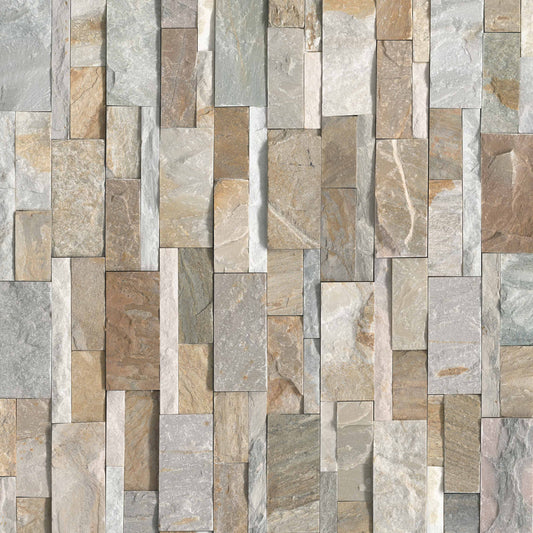 MSI - XL RockMount™ Stacked Stone Panels - Golden Honey - 9" x 24"