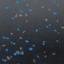 VersaRUBBER – Sports & Fitness Mats - Vivid Blue 3/8"