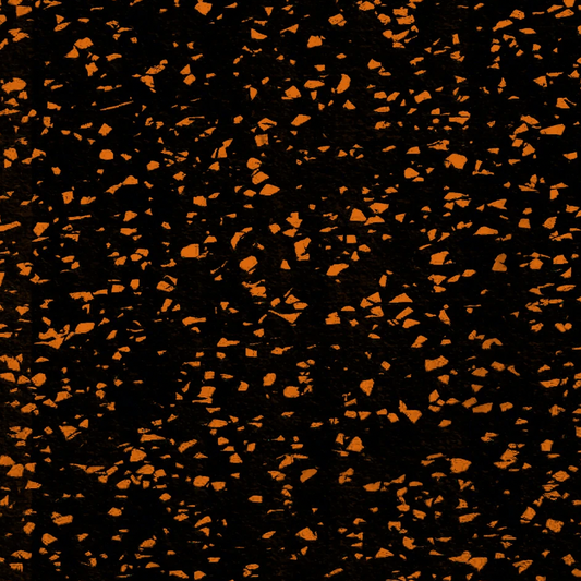 Harbinger - Rubber Series - Acoustical Interlock Tile - 50% Orange