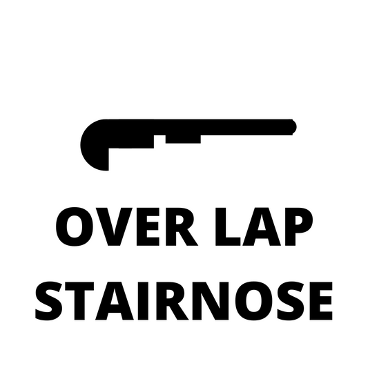 JAB Vinyl Overlap Stair Nose (94")