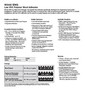 CUSTOM Wood ENG - Low VOC Polymer Adhesive - 4 Gal