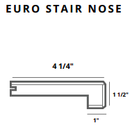 BIYORK - Euro Stair Nose 48"