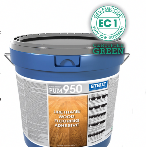 Engineered And Solid - Urethane Based Flooring Adhesive - STAUF PUM-950 - 3G