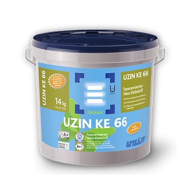 UZIN KE 66 - Premium Fiber-Reinforced Wet Set Adhesive - 11.67 L