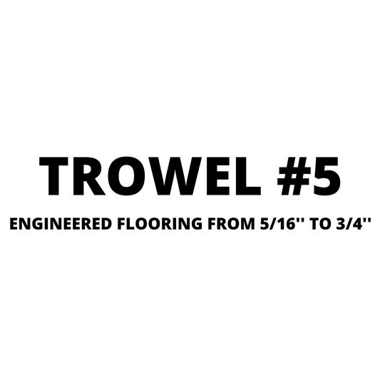 Goodfellow - Trowel #5 - ENGINEERED FLOORING FROM 5/16'' TO 3/4''